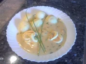 Eier in Senf-Sahne-Soße - Rezept