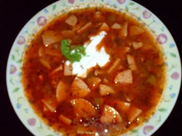 Soljanka nach ukrainische Art - Rezept - Bild Nr. 2