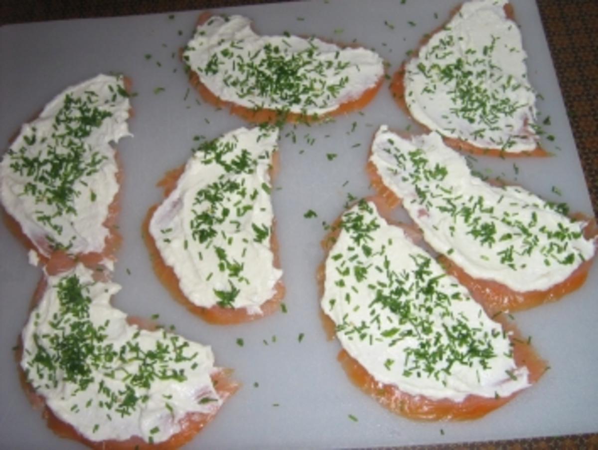 Lachsröllchen mit Ricotta - Rezept - Bild Nr. 3