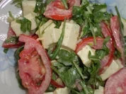 Rucolasalat mit Tomaten und Mozzarella - Rezept