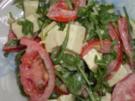 Rucolasalat mit Tomaten und Mozzarella - Rezept