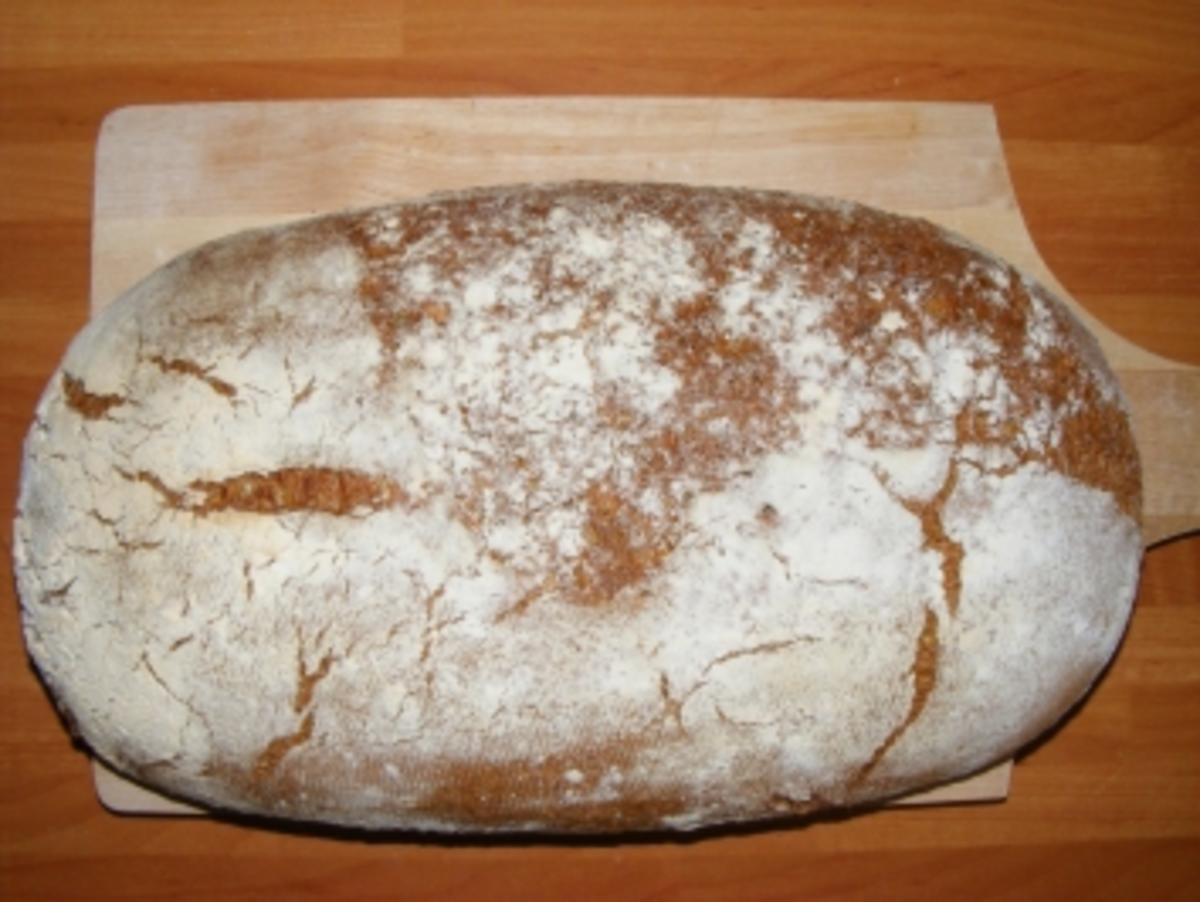 Bilder für Grahambrot mit Weizen Mehl Type 550 und Weizenschrot - Rezept