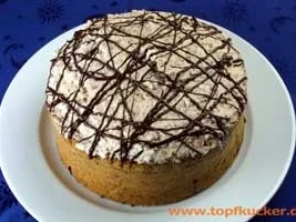 Trüffeltorte zart, cremig, aber wie der Name schon sagt gehaltvoll - Rezept