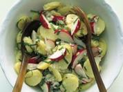 Kartoffelsalat an Bärlauch-Vinaigrette - Rezept