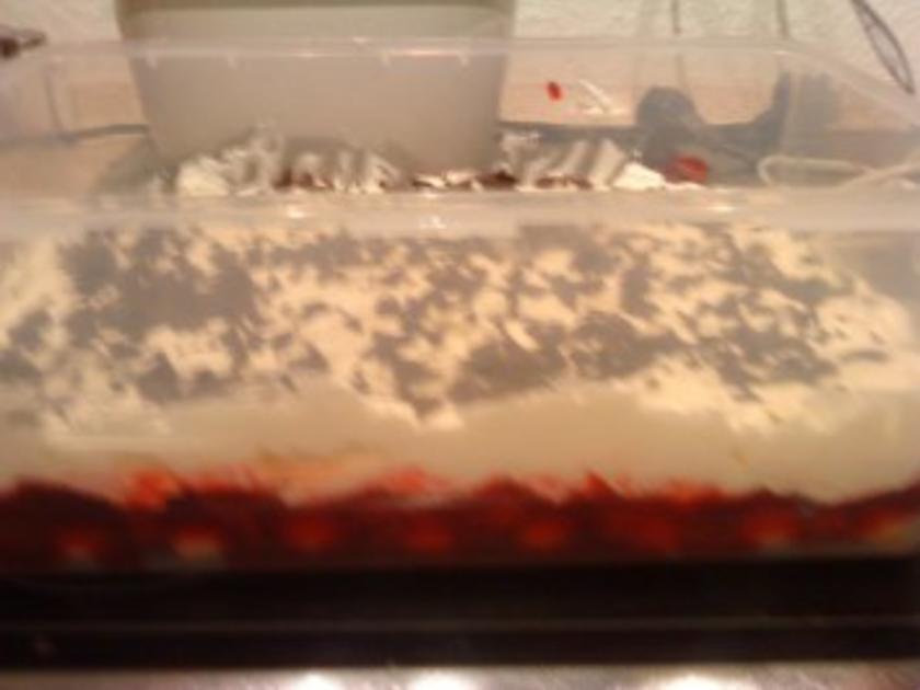 Tiramisu nach schwarzwälder Art - einfach - 191 kcal/100g