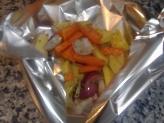 Rezept: Schmorgemüse mit Bier-Senf-Sauce Schmorgemüse mit Bier-Senf-Sauce - Rezept