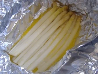 Spargel in der Folie - Rezept