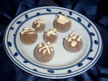 Milka-Marzipan-Kugeln - Rezept