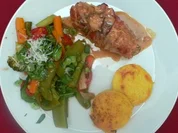 Involtini mit Polentatalern und Frühlingsgemüsen - Rezept