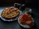 Pfirsich Rosenkuchen - Rezept