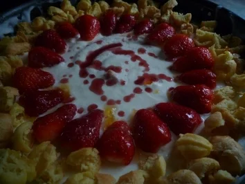 Rezept: Buttermilch ErdbeerTorte Bild Nr. 4 Buttermilch ErdbeerTorte - Rezept - Bild Nr. 4