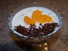 Schoko-Quark mit Mandarinen - Rezept