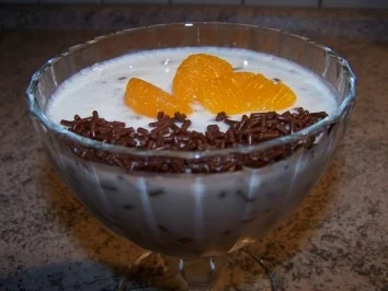 Schoko-Quark mit Mandarinen - Rezept