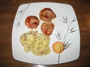 Rezept: Schweinemedallions im Speckmantel Schweinemedallions im Speckmantel - Rezept