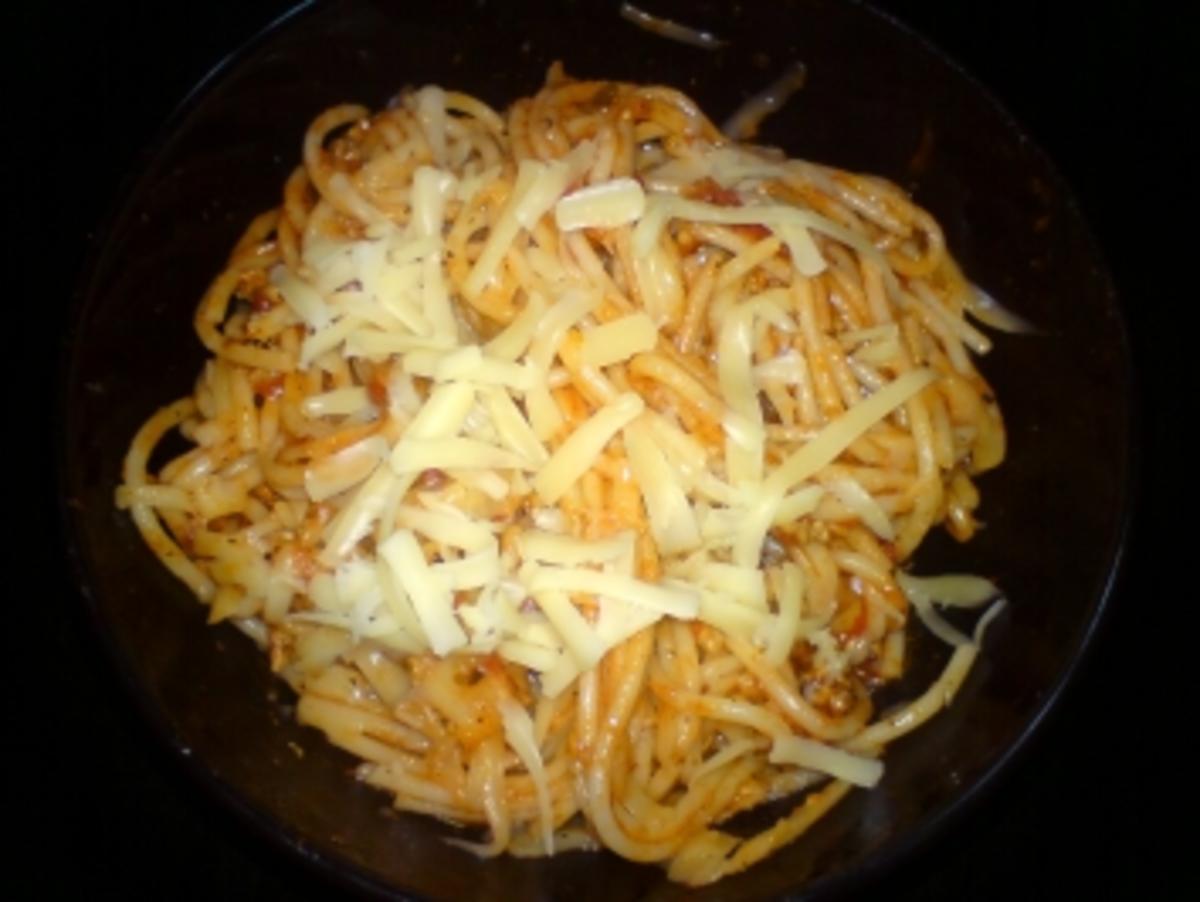 Schnelle Spaghetti Bolognese alla Andrea - Rezept