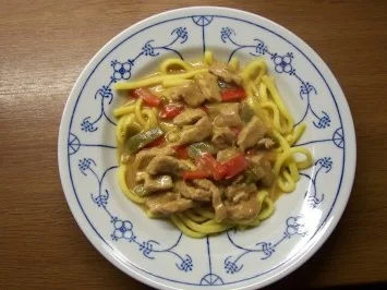 Geschnetzeltes mit Senfsoße - Rezept