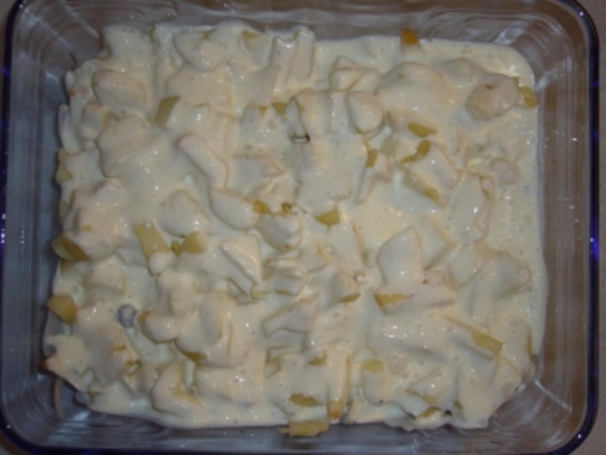 Kikis Matjessalat mit Äpfeln und Kartoffeln - Rezept - Bild Nr. 6