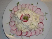 Kikis Matjessalat mit Äpfeln und Kartoffeln - Rezept