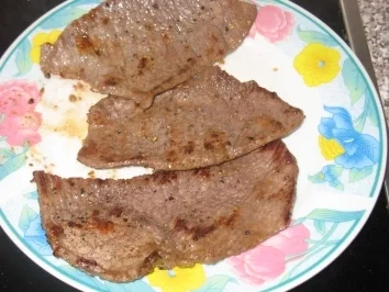 rinderschnitzel in bierzwiebelsauce - Rezept - Bild Nr. 4