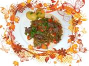 Fleisch : Römische Bohnen mit Rindfleisch - Rezept