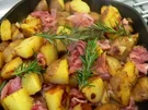 Kräuterkartoffeln mit Schinken - Rezept