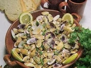 Ameijoas à prata - Rezept