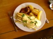 Spargel mit Bärlauch - Rezept