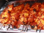 Ajvar Hähnchenspiesse - Rezept