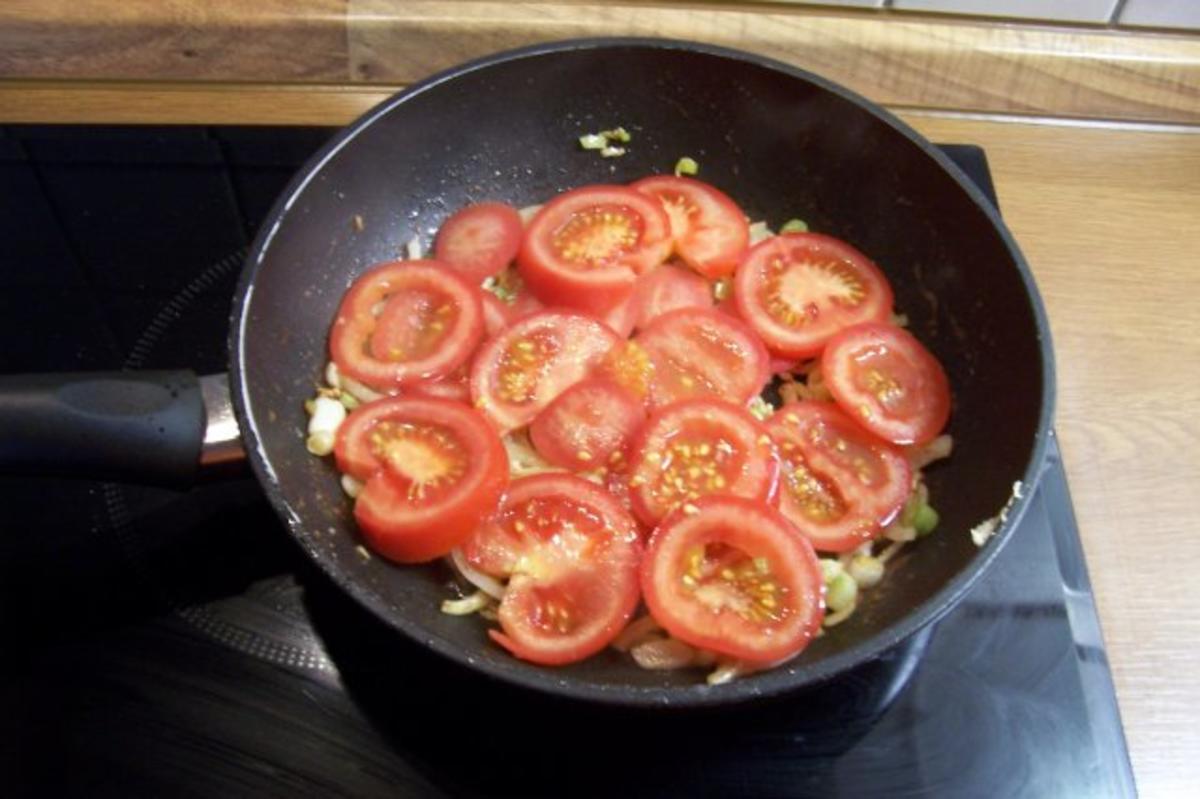 Fischfilet auf Tomaten-Lauch - Rezept - Bild Nr. 3