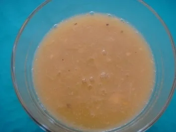 Rezept: Dessert: Rhabarberkompott mit Banane Dessert: Rhabarberkompott mit Banane - Rezept