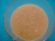 Dessert: Rhabarberkompott mit Banane - Rezept