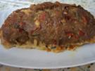 Hackbraten im Rohr mit Kartoffeln - Rezept