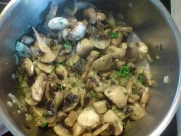 Pilz-Kräuter-Ragout - Rezept