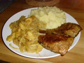 Rezept: Gebratene Leber nach Berliner Art… Bild Nr. 6 Gebratene Leber nach Berliner Art… - Rezept - Bild Nr. 6