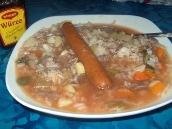 Rezept: Reissuppe Reissuppe - Rezept