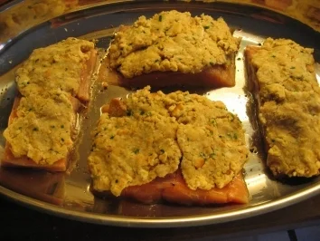 Rezept: Lachs mit Kruste Bild Nr. 6 Lachs mit Kruste - Rezept - Bild Nr. 6