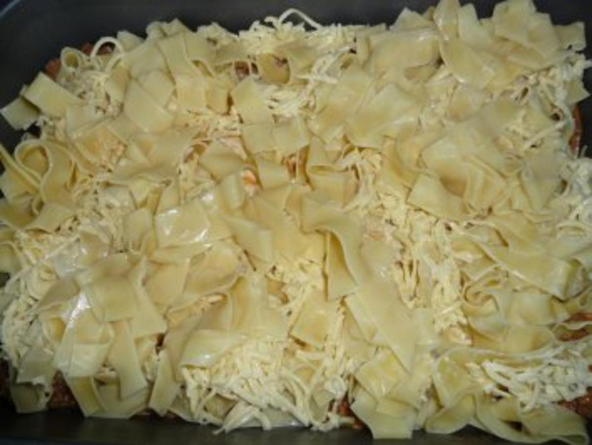 Bandnudeln - Lasagne - Rezept - Bild Nr. 4
