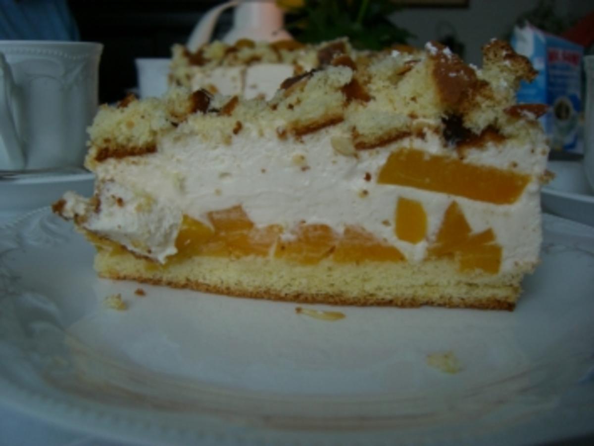 Torte : Pfirsich-Eierlikör-Torte - Rezept - Bild Nr. 6