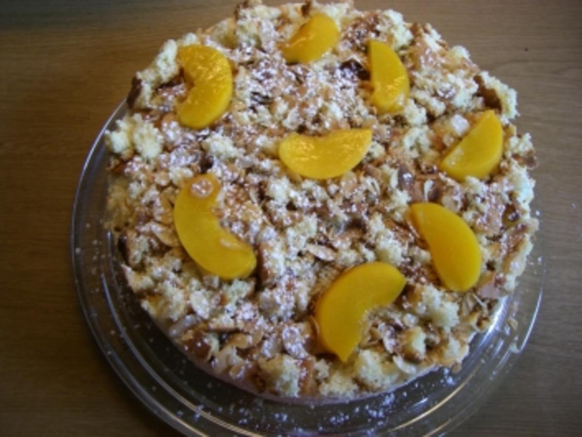 Torte : Pfirsich-Eierlikör-Torte - Rezept