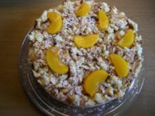 Torte : Pfirsich-Eierlikör-Torte - Rezept