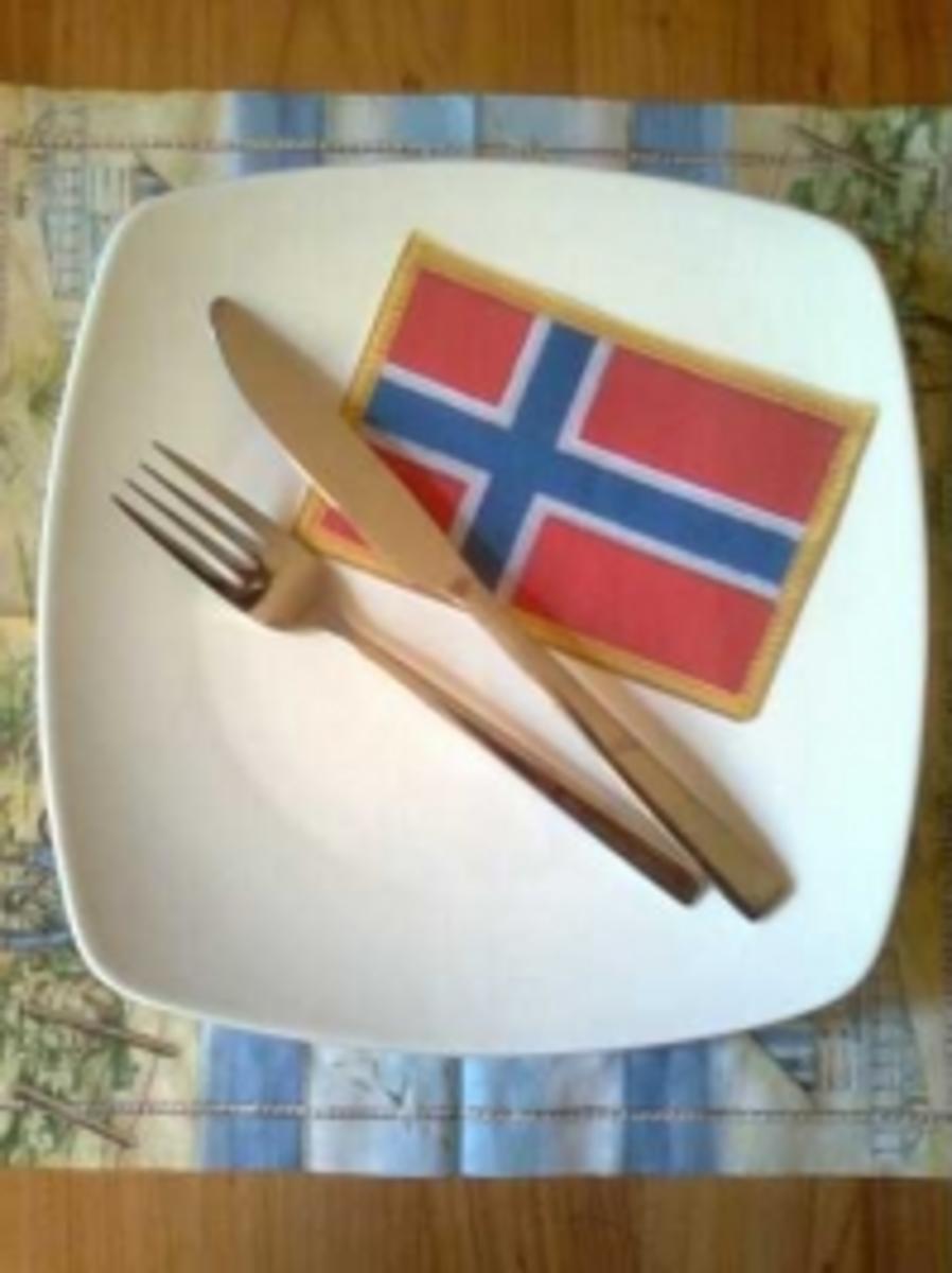 Norsk fiskespidd - Rezept