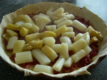Rezept: Spargel-Quiche Bild Nr. 5 Spargel-Quiche - Rezept - Bild Nr. 5