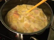 Rhabarber-Bananen-Pudding - Rezept