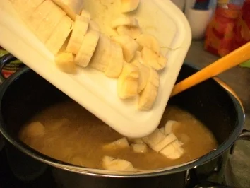 Rhabarber-Bananen-Pudding - Rezept - Bild Nr. 4