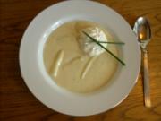 Spargelcremesuppe - Rezept