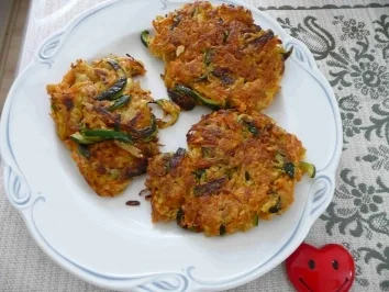 Fleischlose Küche : Gemüsepuffer - Rezept