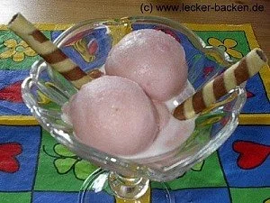 Rezept: Wassermelonen-Eis Wassermelonen-Eis - Rezept