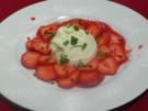 Buttermilchmousse auf Erdbeercarpaccio - Rezept