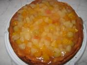 Quarktorte ohne Boden - Rezept