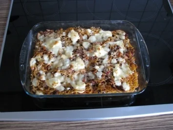 Rezept: "PASTA" Spaghetti-Auflauf "PASTA" Spaghetti-Auflauf - Rezept